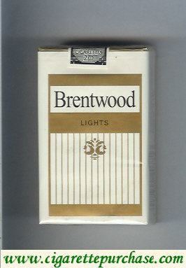 Brentwood Lights cigarettes USA